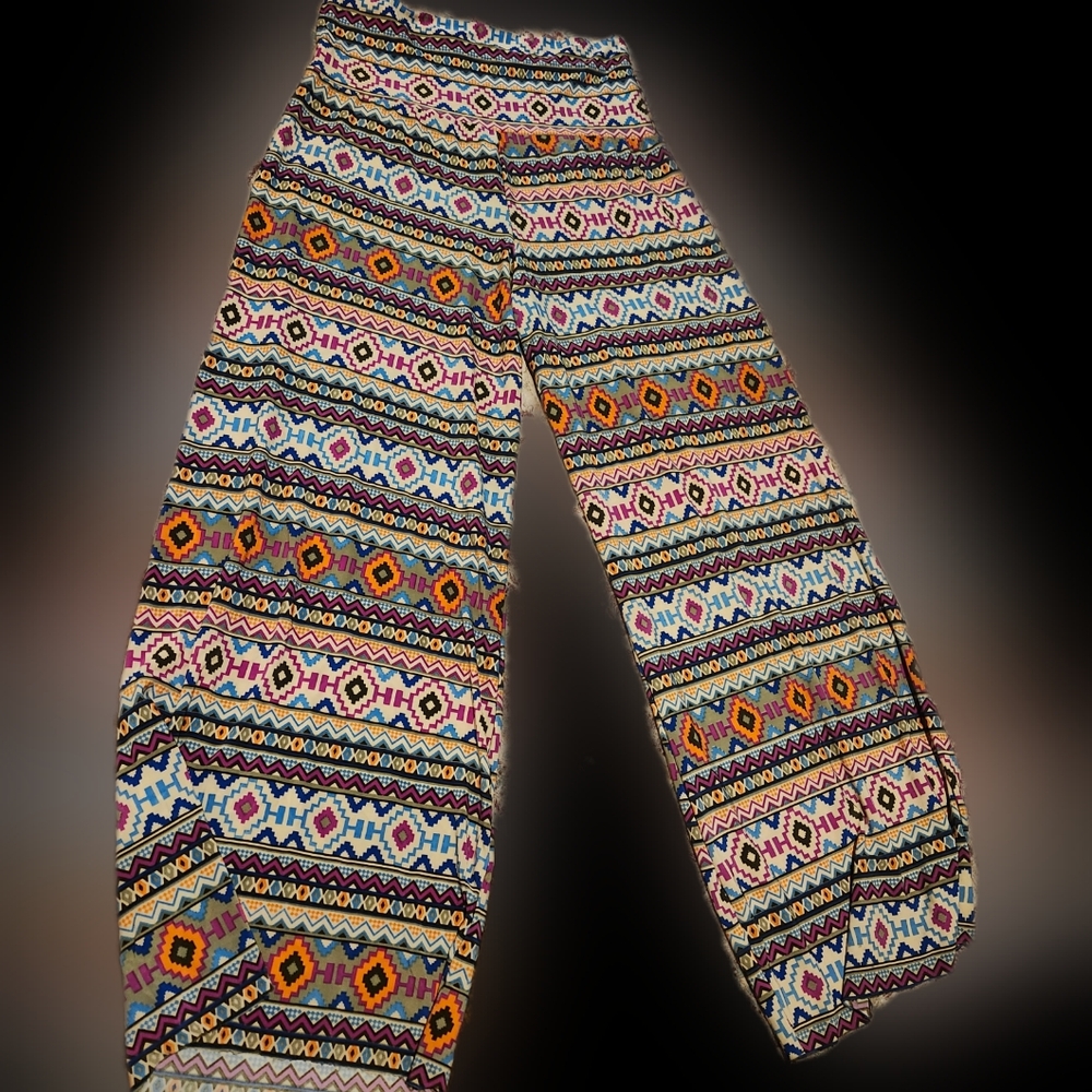 Colorful Patterned Pants